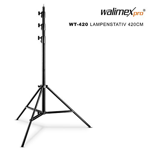 Suporte para Monitores WALIMEX WT-420 (Até 10 kg) Walimex - Suportes de estúdio e montagens - altura ajustável, 10 kg, regulável, flash