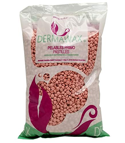 Cera de Depilação DERMABAX 1 Kg Rosa (1 kg) Dermawax - Kits e suprimentos de depilação com cera - cera, depilação, rosa, 1kg
