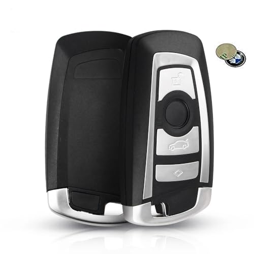 Chaveiro Remoto BMW CAS4 F 3 5 7 Series E90 E92 E93 X5 F10 F20 F30 F40 kuyuansu - Segurança e proteção para veículos - chaveiro remoto, bmw cas4 f, 3 5 7 series e90 e92 e93 x5 f10 f20 f30 f40, conjunto chaves, 4 botões, chip transponder
