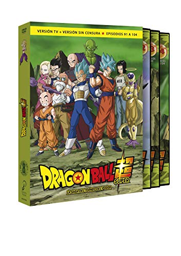 DVD Dragon Ball Super - Box 8 Episodios 91-104 (Edición en Español) FOX - Dvds e vídeos - dvd, dragon ball super, box, 8 episodios, 91-104, edição em espanhol