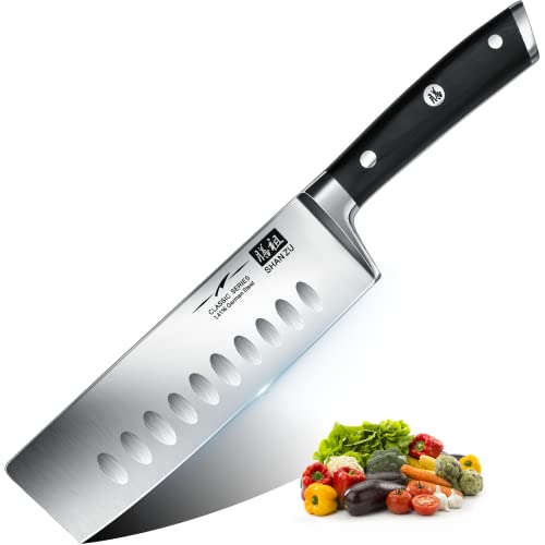 Faca de Cozinha SHANZU Nakiri (16.5 cm) SHAN ZU - Facas de cozinha - aço inoxidável, 16.5 cm
