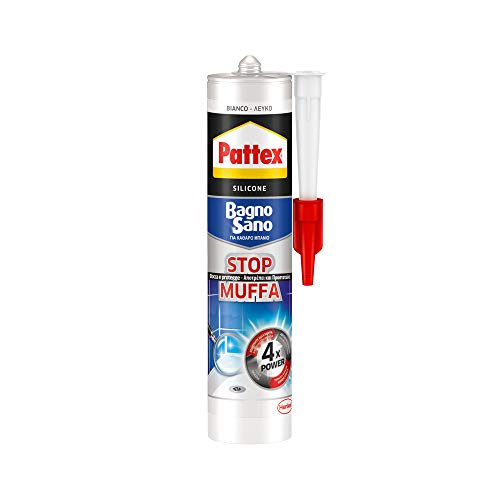 Adesivo de Silicone PATTEX 1506138 | Transparente Pattex - Cola e adesivos de hardware - silicone, transparente, resistente à água, rápida adesão