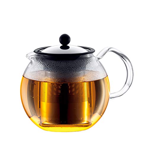 Cafeteira de Filtro BODUM Chambord (1 L) Bodum - Cafeteiras de êmbolo - 1 l, vidro, cromo transparente, apto para máquina de lavar
