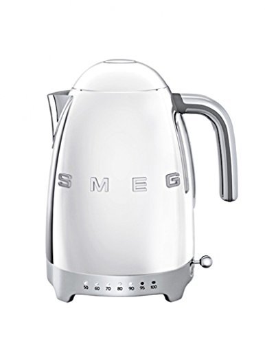 Termo Elétrico Smeag Klf04Sseu | Aço inoxidável Smeg - Eletrodomésticos de cozinha - aço inoxidável, 7 níveis, filtro anticalcário, manter quente