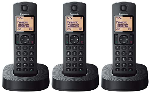 Telefone PANASONIC KX-TGC313 Preto (TEC - Teléfono fijo) Panasonic - Telefonia - telefone, PANASONIC, kx-tgc313, preto, tecd, polifónico