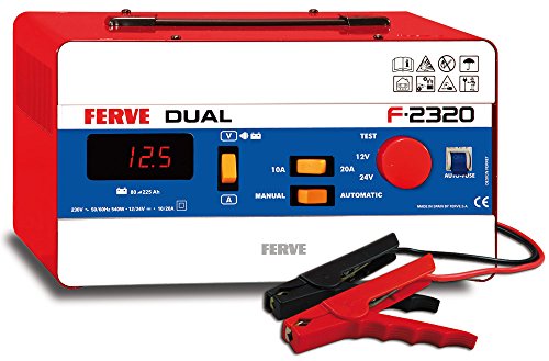 Carregador de Bateria FERVE F-2320 (1.2 V) FERVE, S.A. - Carregadores de bateria de uso geral - carregador, bateria, plomo-acido, automático, manual