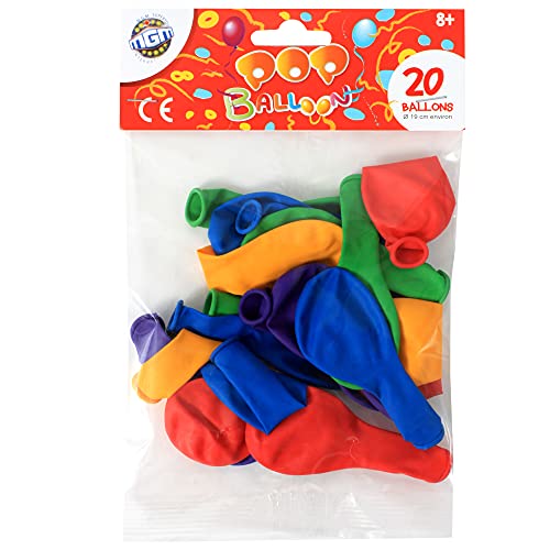 Brinquedo de Festa FLYPOP'S 20 Balões para Inflar (Idade Mínima: 3) MGM - Artigos de festa - 20 balões, infláveis, festas, 3 anos
