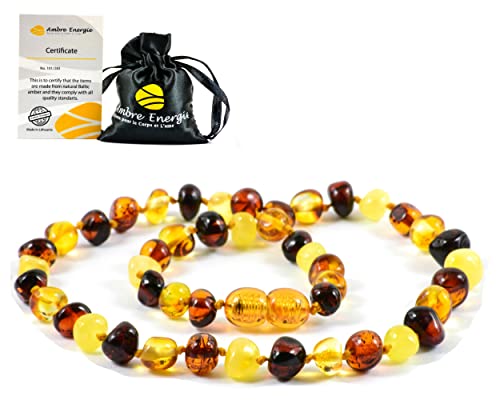 Colar AMBERJEWELLERY Amber Baltic Amber 33cm AmberJewellery - Colares - colar, amberjewellery, baltic amber, 33cm