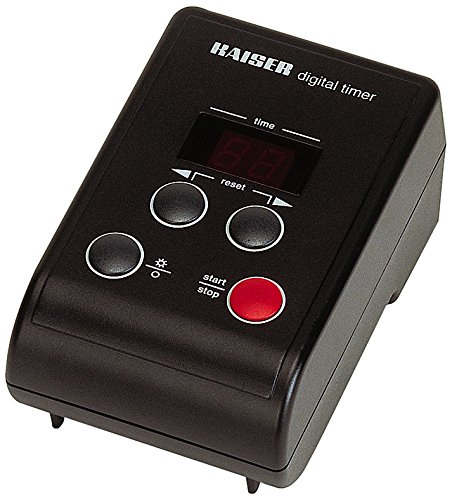 Relógio de Mesa KAISER FOTOTECHNIK 4030 Preto Kaiser Fototechnik - Peças e acessórios para câmeras - relógio, mesa, preto, metal