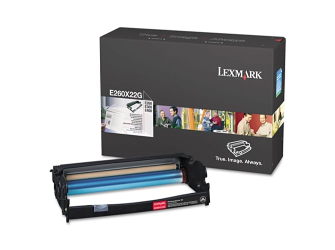 Lexmark E260X 22G 30000páginas Fotoconductor e Unidade de Imagem Lexmark - Tambores de impressora e kits de tambor - 30000 páginas, laser, preto
