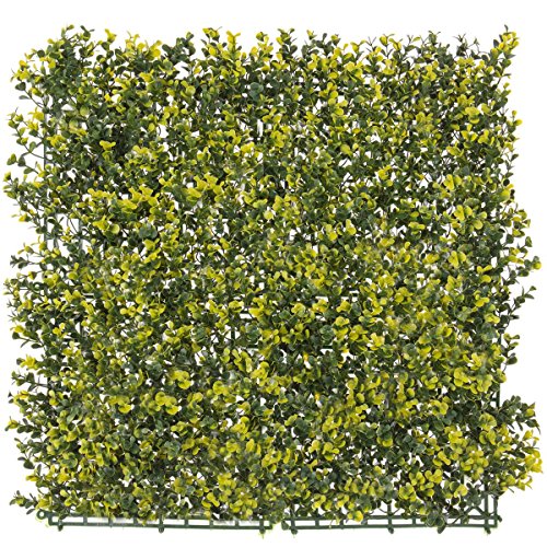 Lolahome Conjunto de 5 Plantas Artificiais Plástico Amarelo para Jardim LOLAhome - Casa e jardim - conjunto, plantas artificiais, plástico amarelo, jardim
