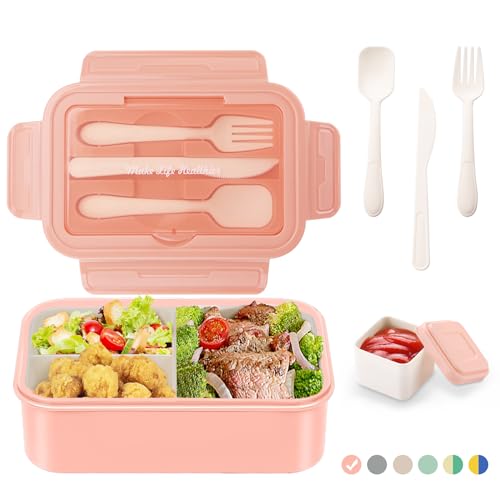 Lunch Box LUZOON Rosa (1400 ml - Polipropileno) LUZOON - Lancheiras e sacos - 14L, polipropileno, rosa, microondas