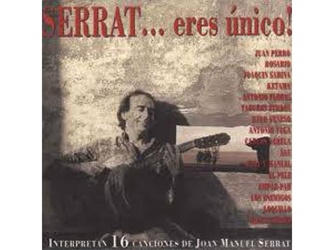 Livro Serrat Eres Unico de Various (Espanhol) Various Artists - Música e gravações de som - livro, serrat, eres unico