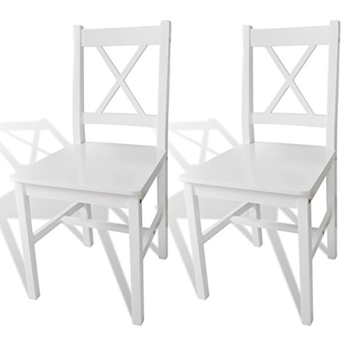 Conjunto de 2 Cadeiras de Jantar VIDAXL (Castanho) vidaXL - Cadeiras - conjunto, 2 cadeiras, castanho