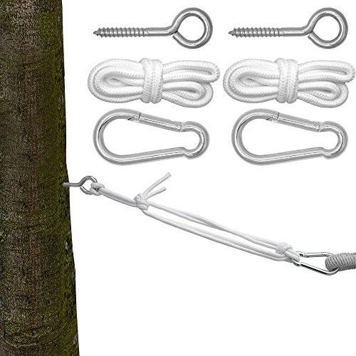Kit de Colar Macacos Amanka (Recondicionado Como Novo) Omnideal - Peças e acessórios para redes de descanso - kit colar, macacos amanka, recondicionado como novo, concreto, árvores, 160 kg