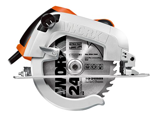 Serra de Esquadria WORX WX445E | 4500 rpm | 18 V Worx - Serras circulares manuais - 4500 rpm, 18 V, 66 mm, 47 mm, 190 mm