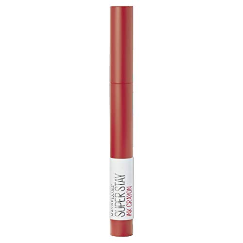 Lápis de Lábios MAYBELLINE Superstay Ink Crayon Castanho Laugh Louder Maybelline New York - Maquiagem labial - castanho, superstay, ink crayon
