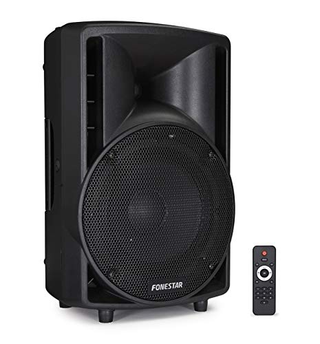 Amplificador Portátil FONESTAR ASB-880U (Preto - Bluetooth) FONESTAR - Alto-falantes - portátil, bluetooth, usb, SD, 160W