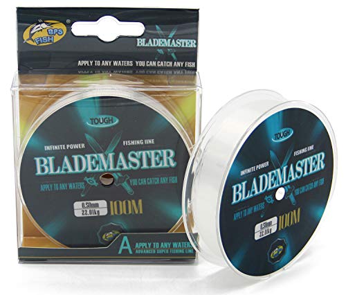 Linha de pesca monofilamento transparente 0,25 mm x 150 m BPS(R) - Linhas de pesca e líderes - monofilamento, transparente, 0,25 mm, 15,0 m