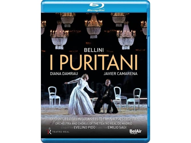 DVD Les Puritains - Opéras de V. Bellini (Edição em Espanhol) Bel Air Classiques - Dvds e vídeos - dvd, les puritains, operas, v. bellini, edição em espanhol