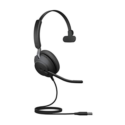 Auscultadores com Microfone JABRA Evolve2 40 MS Mono Jabra - Fones de ouvido e headsets - microfone, mono