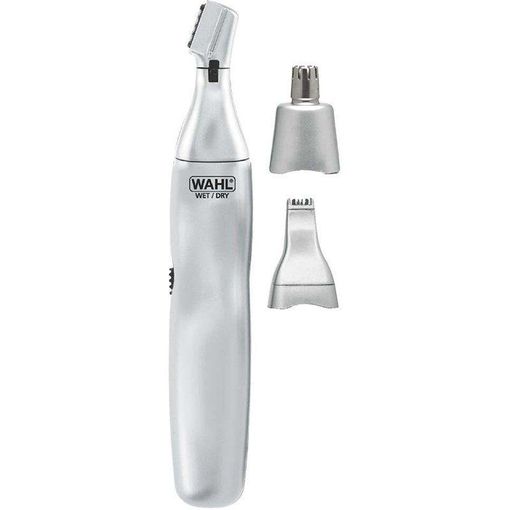 Aparador de Cabelo WALH 5545-2416 (Autonomia: 60 min) WAHL - Barbear e cabelo - autonomia 60 min, 3 cabeças intermutáveis, nariz, orelhas, sobrancelhas