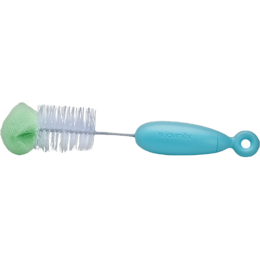 Escova de Limpeza de Biberões SUAVINEX Duo 0 + M+ (4 Un) Suavinex - Escovas de limpeza - escova, limpeza, biberões, duo