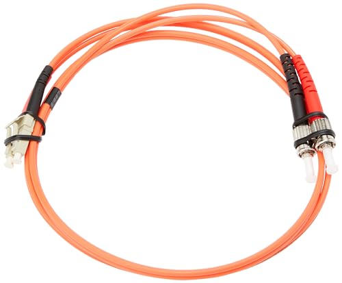 Cabo Fibra Ótica STARTECH (LC - ST - 1 m - Laranja) STARTECH.COM - Cabos de rede - cabo fibra óptica, startech, lc-st-1m, laranja