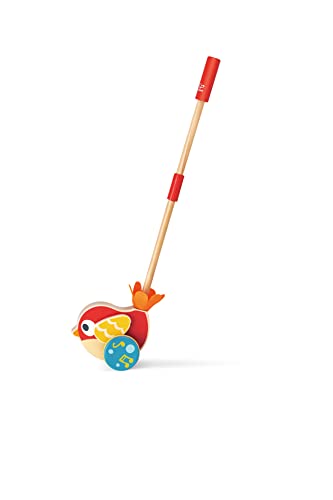 Brinquedo HAPE LILLY The Bird (Idade Mínima Recomendada: 12 meses) HAPE - Brinquedos de empurrar e puxar - brinquedo, idade mínima recomendada 12 meses
