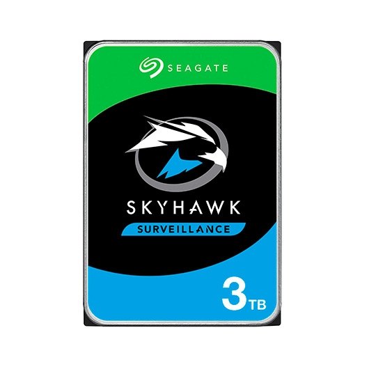 Disco HDD Interno SEAGATE Skyhawk Surveillance (3 TB - SATA - RPM) SEAGATE - Discos rígidos - 3 tb, sata, surveillance