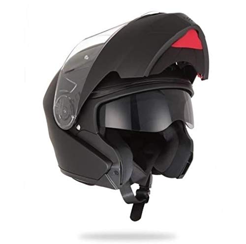 Capacete de bicicleta de montanha ABUS Stormer 40 D (XL) Stormer - Capacetes de motocicleta - ajustável, balaclava, policarbonato, visor solar