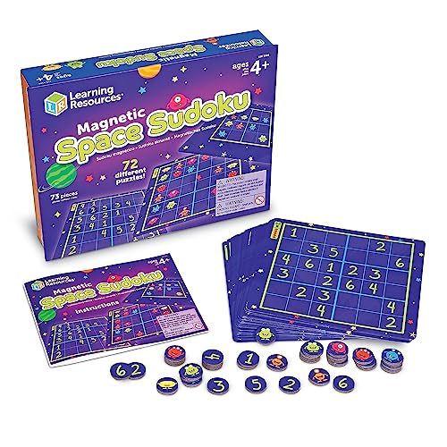 Jogo Educativo LEARNING RESOURCES Sudoku Magnetic (Idade Mínima Recomendada: 4 anos) Learning Resources - Jogos - sudoku, magnético, desafios, 4 anos