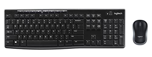 Teclado LOGITECH MK270 (Wireless - Layout UK) Logitech - Conjuntos de acessórios de computador - wireless, layout uk, 2.4 ghz, portátil, pilhas longas