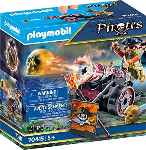 Playmobil Pirates 70415 Canonnier Pirate (Jeux de construction) PLAYMOBIL - Brinquedos - piratas, canonnier, trípula, calharias