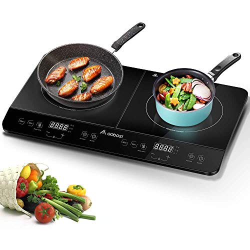 Placas de Indução AOBOSI (Preto - 59.5x36.5cm) Aobosi - Eletrodomésticos de cozinha - indução, preto, 59.5x36.5cm
