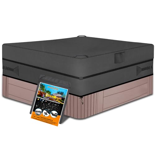 Capa para Banheira de Massagem AXQHHL | Preto AXPQHL - Coberturas de piscina e panos de chão - preto, massagem, banheira