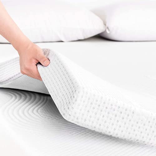 Colchão TOPPER Nucleo Viscoelástico (135x200 cm) REAL CONFORT - Protetores de Colchão - viscoelástico, 135x200 cm