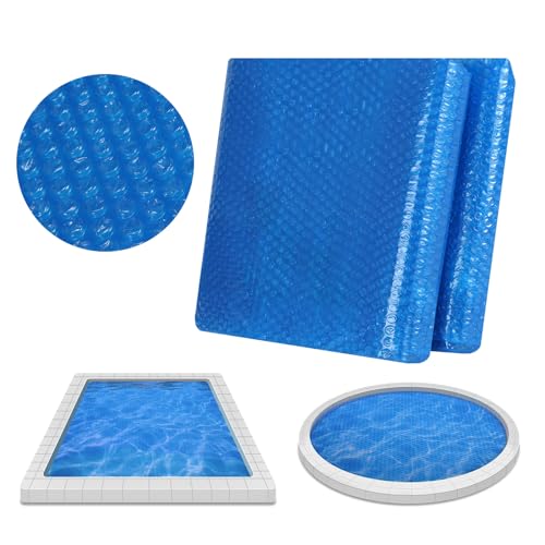 Capa para piscina redonda WOLTU 305 cm azul WOLTU - Acessórios para piscina e spa - piscina redonda, polietileno, estabilizadores UV, evaporação reduzida