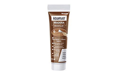 Massa para reparo de madeira INCOLOUR Aguaplast 125 ml Aguaplast - Compostos para reparo de parede e gesso - reparo, madeira, 125 ml, resistente