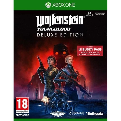 Jogo Xbox One Wolfenstein II: Youngblood (Deluxe Edition) Bethesda - Software de jogos de vídeo - xbox one, wolfenstein ii, deluxe edition