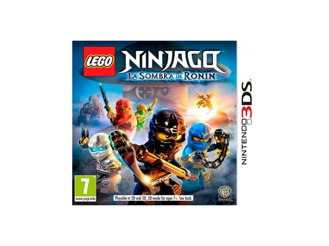 Jogo Nintendo 3Ds Lego Ninjago - A Sombra De Ronin (Ninjas) Nintendo - Software de jogos de vídeo - lego, nintedo 3ds, ninjago, ronin