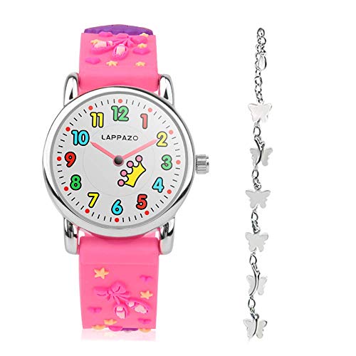 Relógio Lappazo com Pulseira de 3D Princess LAPPAZO - Relógios - relógio, pulso, 3d princess, coroa, 12h, poliuretano