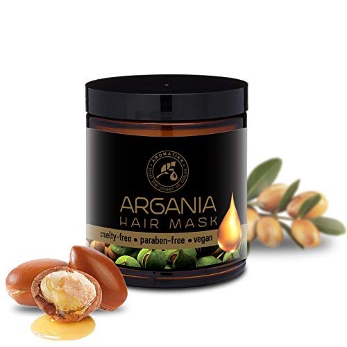 Máscara Capilar com Óleo de Argan e Coco 250 ml AROMATIKA trust the power of nature - Shampoo & condicionador - óleo de argan, óleo de coco, 250 ml