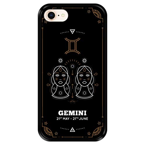 Capa iPhone 6, 6s, 7, 8 HAPDEY Silicone Flexível Design Gêmeo Hapdey Store - Peças de reposição para telemóveis - iphone, silicone, flexível, design gêmeo