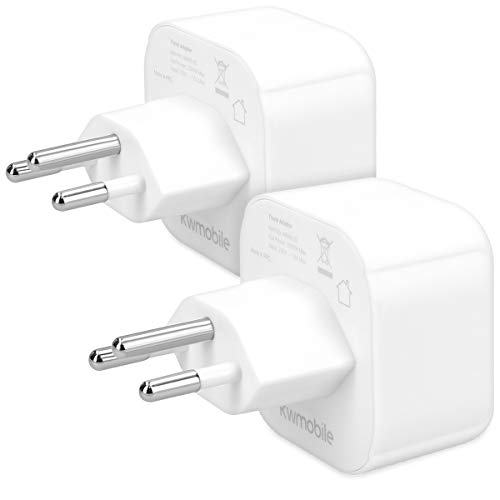 Adaptador KWMOBILE (Schuko - Branco - 1.5m) Kw-Commerce - Inversores de energia - schuko, branco, 1.5m