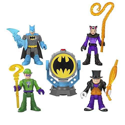 Figura de Ação IMAGINEXT Batman e Superman Bat-Signal Mattel - Brinquedos - Batman, superman, bat-signal