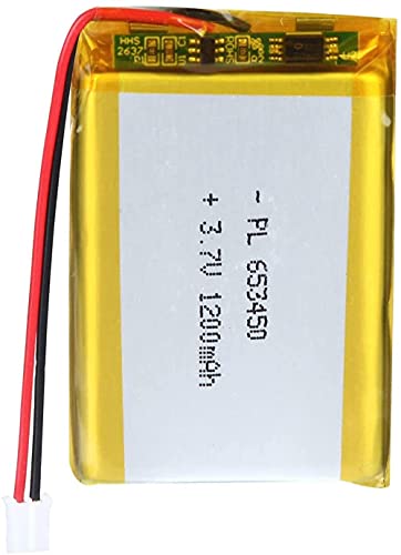 Bateria Recarregável POLYMER BATTERY 3.7V 1200MAH PRIMUZ - Baterias - 3.7V, 1200mah, polímero, recarregável