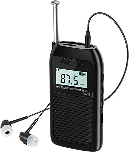 Rádio Portátil YOHOUHOU PR13 FM (Preto - Digital - FM) YHH-002 - Áudio - portátil, fm, digital