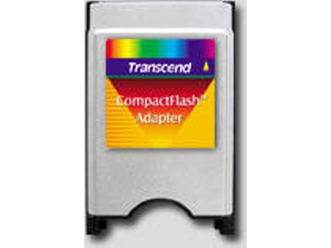 Leitor de cartões TRANSCEND CompactFlash Adapter Transcend - Adaptadores de cartão de memória - CompactFlash, pci cardbus, placa de expansão