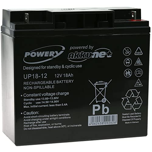 Bateria para Carro Elétrico FIAMM FG21803 (12 V - 18 Ah) POWERY - Baterias - 12 v, 18 ah, carro elétrico